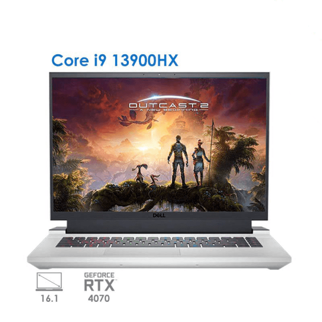 لپ تاپ گیمینگ دل مدل Dell G16 7630 i9 13900HX RTX 4070 140W 16G 1T 2.5K 240Hz CHERRY MX  2023