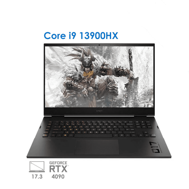 لپ تاپ گیمینگ اچ پی آمن  HP Omen 17 ck2001TX i9 13900HX RTX4090 175W 32G 1T 2.5K 240Hz 2023