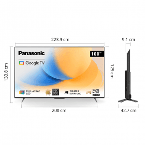 تلویزیون هوشمند پاناسونیک 100 اینچ  مدل PANASONIC NX900 100 TV
