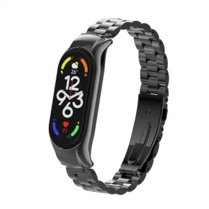 بند فلزی Bead 3 مناسب برای مچ بند هوشمند شیائومی مدل Mi Band 7