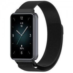 بند فلزی مدل Milanese مناسب مچ بند هوشمند آنر مدل Honor Band 9