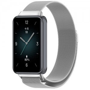بند فلزی مدل Milanese مناسب مچ بند هوشمند آنر مدل Honor Band 9