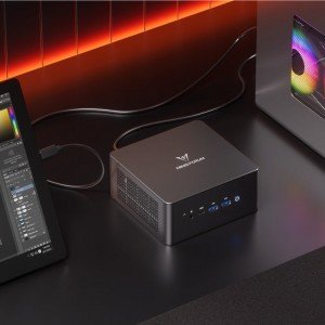 مینی پی سی  الایت مینی مینیزفورم مدل Minisforum UM890 Pro Mini PC AMD R9 8945HS Radeon 780M 32G 1T