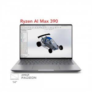 لپ تاپ ورک استیشن اچ پی زدبوک مدل HP ZBook Ultra 14 BG3B3PC Ryzen AI Max 390 32G 1T 2.8K 120Hz OLED touch screen 2025