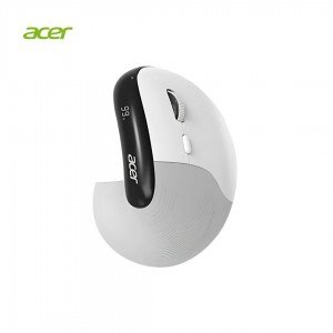 موس ایسر ورتیکال سایلنت بلوتوث وایرلس شارژی مدل  Acer OMR217 Vertical Silent Wireless Bluetooth Dual Mode White