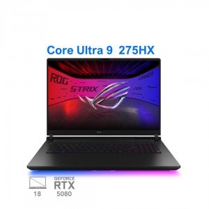 لپ تاپ گیمینگ ایسوس راگ استریکس اسکار ROG Strix SCAR 18 G835LW-SA108X Core Ultra 9 275HX RTX 5080 175W 32G 1T 2025