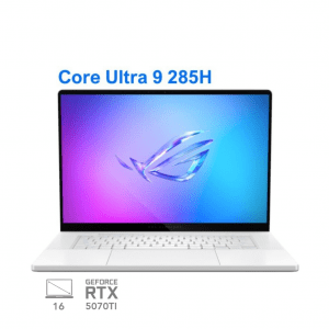 لپ تاپ گیمینگ ایسوس راگ زفیروس ASUS ROG Zephyrus G16  GU605CR-XS98-CA Core Ultra 9 285H RTX 5070Ti 32GB 1TB 120W 2.5K 240Hz 2025