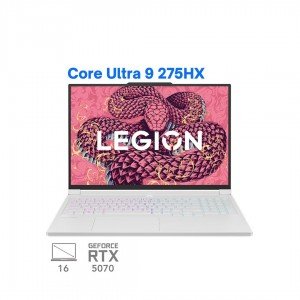 لپ تاپ گیمینگ لنوو لیجن 7 اسلیم مدل Lenovo Legion 7 Slim Y9000X Core Ultra 9 275HX RTX 5070 115W 32G 1T 2.5K 240Hz OLED White 2025