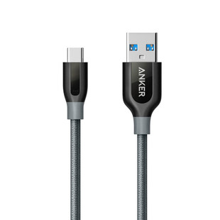 کابل تبدیل USB 3.0 به USB-C انکر مدل A8169 PowerLine طول 1.8 متر