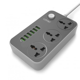 شارژر USB و چندراهی برق الدینیو مدل SC3604