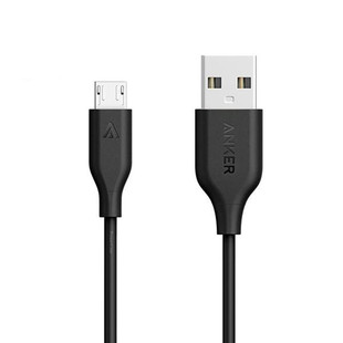 کابل تبدیل USB به microUSB انکر مدل A8134 PowerLine به طول 3 متر