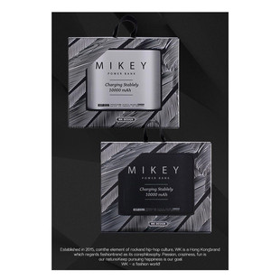 پاوربانک دبلیو کی مدل  wp-032 MIKEY ظرفیت 10000 میلی آمپر ساعت