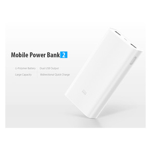 پاوربانک شياومي مدل Mi Power Bank 2 ظرفيت ۲۰۰۰۰ ميلي آمپر ساعت