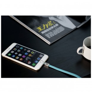 کابل تبدیل USB به لایتنینگ راک اسپیس مدل Blade