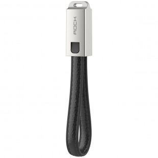 کابل تبدیل USB به لایتنینگ چرمی راک اسپیس