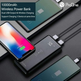 پاوربانک بی سیم پرو وان مدل PR-11 Pro ظرفیت 10000میلی آمپر ساعت