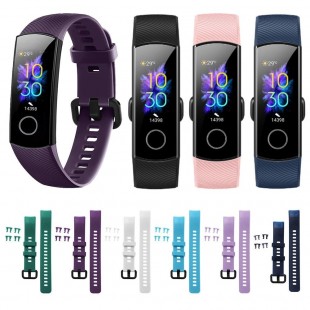 بند سیلیکونی مناسب مچ بند هوشمند هانر مدل Honor Band 4/5