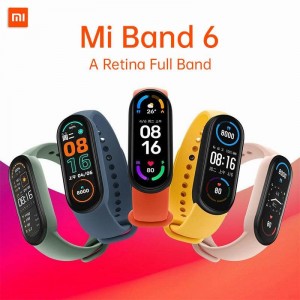 مچ‌ بند هوشمند شیائومی مدل Mi Band 6 ورژن  گلوبال