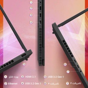 لپ تاپ گیمینگ اچ پی آمن  HP Omen 16 pro wf0032TX i9 13900HXRTX4060 140W 1T 2.5K 240Hz 2023