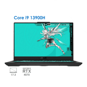 لپ تاپ گیمینگ ایسوس تاف ASUS TUF F17 FX707VI i9 13900H RTX4070 140W 1T 2.5K 240Hz 100% DCI-P3 2023