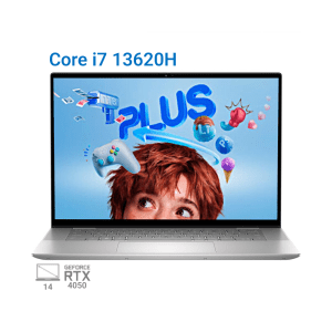 لپ تاپ  دل اینسپایرون 14 پلاس مدل Dell Inspiron 14 Plus 7430 i7 13620H RTX 4050 2.5K 90Hz 2023