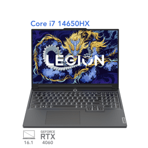لپ تاپ گیمینگ لنوو لیجن 5 اسلیم مدل Lenovo Legion 5 Slim Y7000P i7 14650HX RTX 4060 140W 16G 1T 2.5K 165Hz 2024