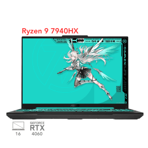 لپ تاپ گیمینگ ایسوس تاف ASUS TUF F16 FA607PV R9 7940HX RTX 4060 140W 16G 1T 2.5K 165Hz 2024