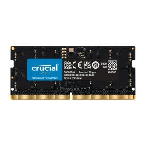 رم لپ تاپ  دوال چنل کروشیال 2×32 گیگابایت مدل Crucial Dual Channel 2×32GB CL40 DDR5 4800MHz