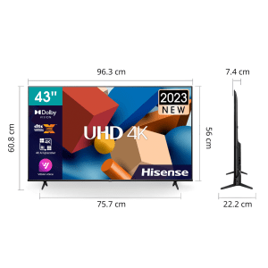 تلویزیون هوشمند 43 اینچ  هایسنس مدل HISENSE A61KS 43 TV