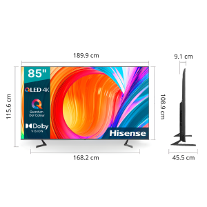 تلویزیون هوشمند 85 اینچ هایسنس مدل HISENSE A7HQ 85 TV