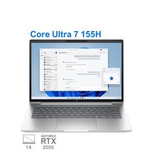لپ تاپ اچ پی پرو بوک مدل HP ProBook 14 PB440G11-A2CP1PC Ultra 7 155H RTX 2050 32G 1T 2.5K 120Hz 2024