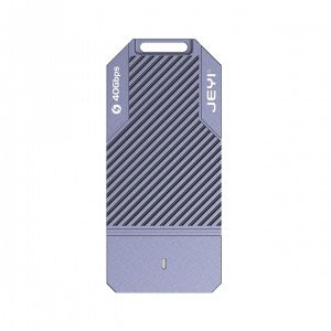باکس هارد SSD تمام آلومینیومی مدل JEYI ASM2464 Hidden Line Aluminum SSD Box M.2 NVMe 2280 40 Gbps
