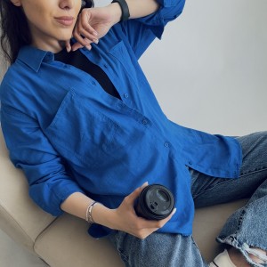 شومیز لینن ZARA کد 2050
