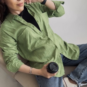 شومیز لینن ZARA کد 2050