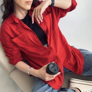 شومیز لینن ZARA کد 2050