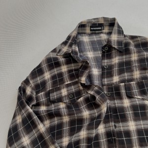 شومیز چهارخونه کد 274