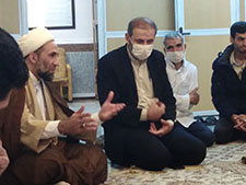 حضور صمیمانه مدیر کل دفتر جامعه المصطفی جناب آقای شانی (زید عزه) در مرکز بین المللی ترجمه ونشر المصطفی