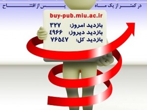 گزارش آماری بازدید از وبسایت جدید مرکز بین المللی ترجمه و نشر المصطفی پس از گذشت یکماه از  تاریخ افتتاح