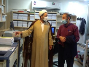 بازدید مدیر کل دفتر ریاست جناب آقای مرتضی محمدعلی نژاد شانی در مرکز نشر