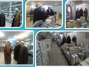 بازديد حجت الاسلام تلخابی از مرکز بين المللی ترجمه و نشر المصطفی