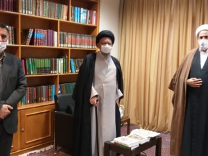 ديدار آيت الله نور مفيدی نماینده ولی فقیه در استان گلستان و مدير مرکز ترجمه ونشر المصطفی