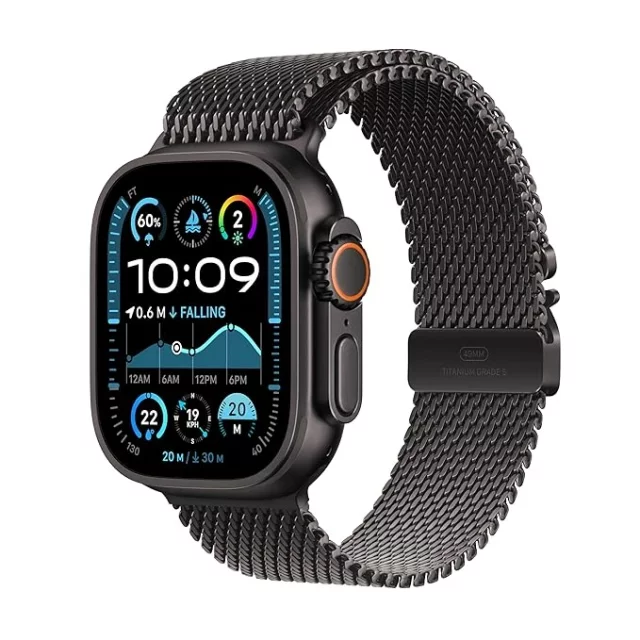 ساعت هوشمند اپل واچ  مدل  (Apple Watch Ultra 2  (2024 بند میلانس