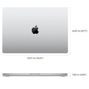 لپ تاپ 16.2 اینچی اپل مدل MacBook Pro MX2Y3 2024 -M4 pro-48GB RAM-512GB SSD