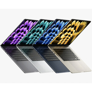 لپ تاپ 15.3 اینچی اپل مدل MacBook Air MC9L4 2024-M3-24GB RAM-512GB SSD