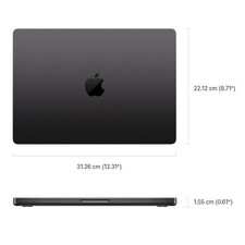 لپ تاپ 14.2 اینچی اپل مدل MacBook Pro MDE14 2025-M5-16GB RAM-1TB SSD