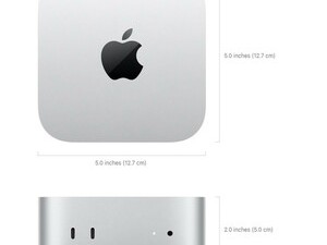 کامپیوتر کوچک اپل مدل Mac Mini MCX44 2024 -M4 pro -24GB RAM-512GB SSD