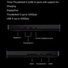 لپ تاپ 14.2 اینچی اپل مدل MacBook Pro MGDP4 2026 LLA-M5 Pro-24GB RAM-2TB SSD