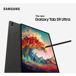 تبلت سامسونگ مدل Galaxy Tab S9 Ultra ظرفیت 256 گیگابایت و رم 12 گیگابایت به همراه شارژر 45 وات سامسونگ
