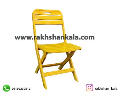 صندلی تاشو پلاستیکی تراس کد 835