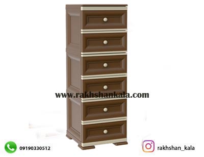 دراور پلاستیکی 6 کشو کد R1042